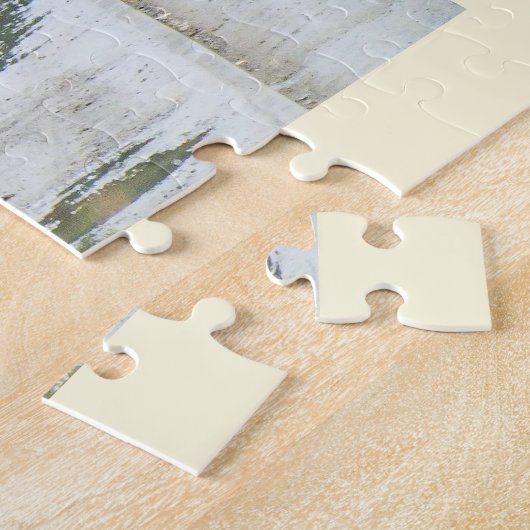 Puzzle Train de vapeur chez Silverton (Côté)