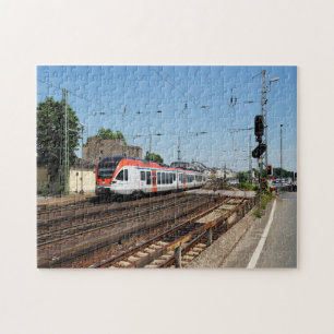 Puzzle Train de voyageurs à Rüdesheim sur le Rhin