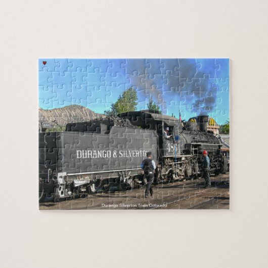 Puzzle Train Durango Silverton Colorado (Horizontal)