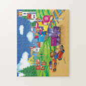 Puzzle train et voiture (Vertical)