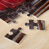 Puzzle Train - Fourgon de queue - Fin de ligne (Côté)