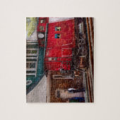 Puzzle Train - Fourgon de queue - Fin de ligne (Vertical)