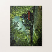 Puzzle Train Locomotive (Vertical)