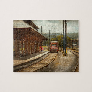 Puzzle Train - Monter dans le tramway de Scranton