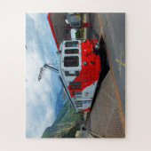 Puzzle Train pour Chamonix en Suisse (Vertical)