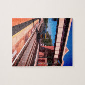 Puzzle Train sous le pont (Horizontal)