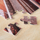 Puzzle Train sous le pont (Côté)