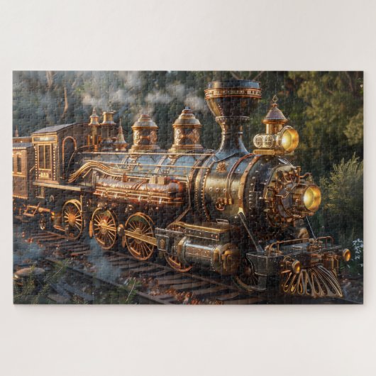 Puzzle Train Steampunk (Horizontal)