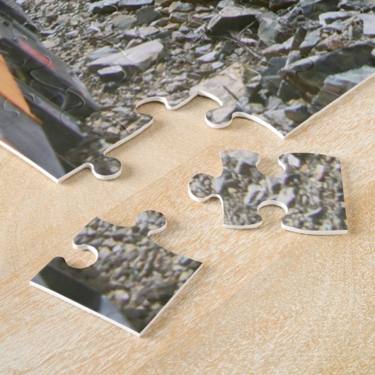 Puzzle Train suivant la rivière Animas, Colorado (Côté)