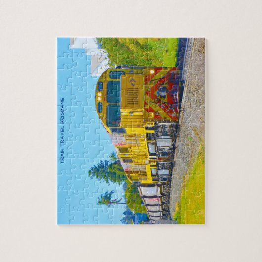 Puzzle Train Travel Brisbane (Vertical)
