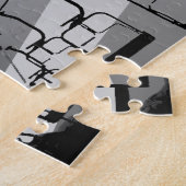 Puzzle traînée de poudre de ski (Côté)