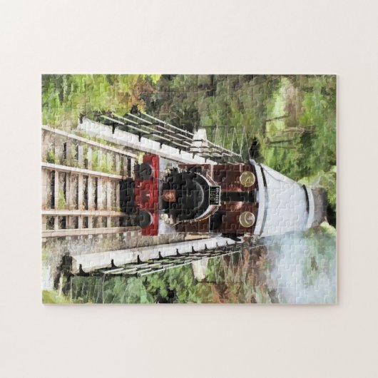 PUZZLE TRAINS À VAPEUR (Horizontal)