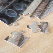 Puzzle Trains - Ancienne locomotive (Côté)