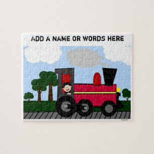 Puzzle Trains de train pour petits ingénieurs numérique