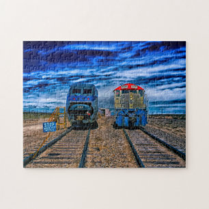 Puzzle Trains et locomotives Colorado.