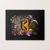 Puzzle Traitements d'Halloween (Horizontal)