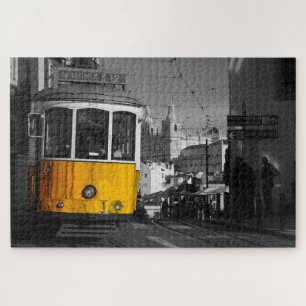 Puzzle Tram in Lisbon
