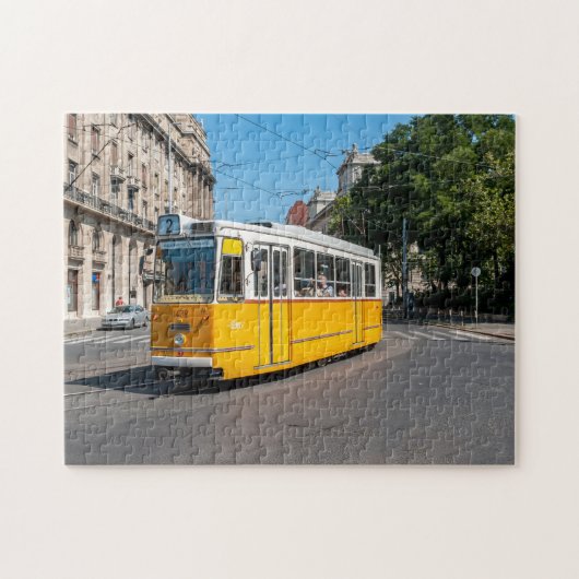Puzzle Tramway célèbre deux à Budapest, Hongrie (Horizontal)