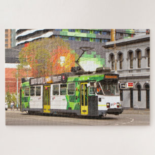 Puzzle tramway de Melbourne, rue Swanston