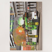 Puzzle tramway de Melbourne, rue Swanston (Vertical)