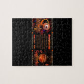 Puzzle Tranchant de zodiaque de Sagittaire de Scorpion de (Horizontal)