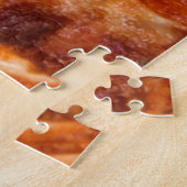 Puzzle Tranche de pizza pepperoni classique de SlipperyJo (Côté)