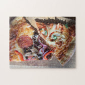 Puzzle Tranches de pizza (Horizontal)