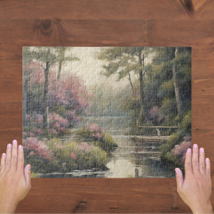 Puzzle Tranquil Lake, 11" x 14", 252 pièces