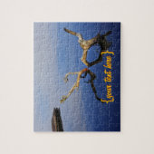 Puzzle Tranquilité d'abrégé sur bord de lacs (Vertical)