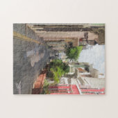 Puzzle Tranquille peu de rue de Porto Rico (Horizontal)