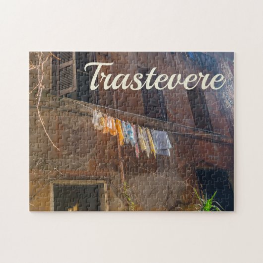 Puzzle Trastevere Rome (Horizontal)