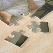 Puzzle Travail interrompu par Bouguereau, Portrait d'ange (Côté)