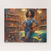 Puzzle Travailler dur dans la boutique (Horizontal)