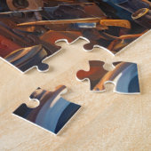 Puzzle Travailler dur dans la boutique (Côté)