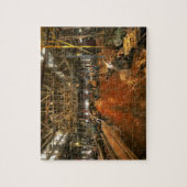 Puzzle Travailleur du bois - Conseil rigide 1905 (Vertical)