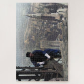 Puzzle Travailleur du fer sur la structure de l'Empire St (Vertical)