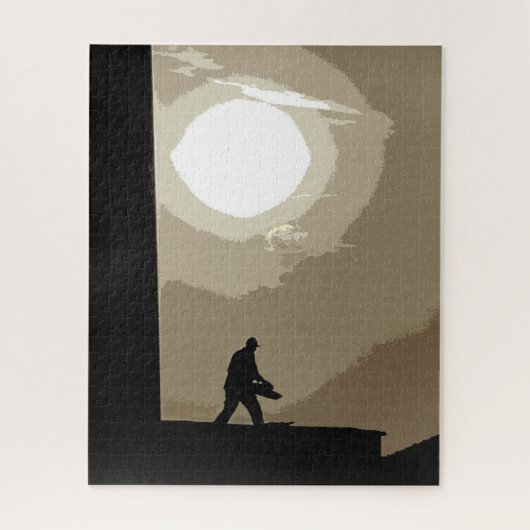 Puzzle Travailleur matinal (Vertical)