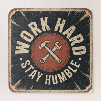 Puzzle Travaillez dur, restez humble