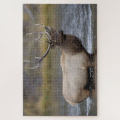 Puzzle Traversée des élans taureaux | Parc national de Ye (Vertical)