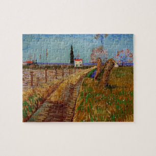 Puzzle Traversée d'un champ, Willows par Vincent van Gogh