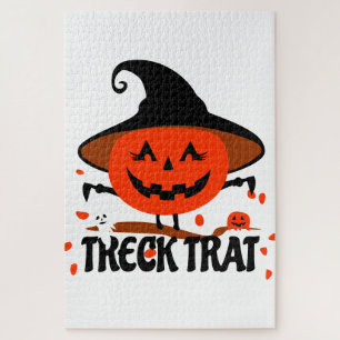 Puzzle Treck Trat Citrouille Sourire