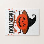 Puzzle Treck Trat Citrouille Sourire (Horizontal)