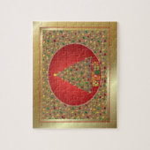 Puzzle Tree de Golden Christmas (Vertical)