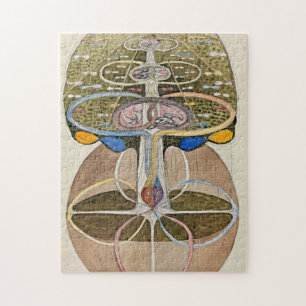 Puzzle Tree of Knowledge, No.1, 1915 par Hilma af Klint