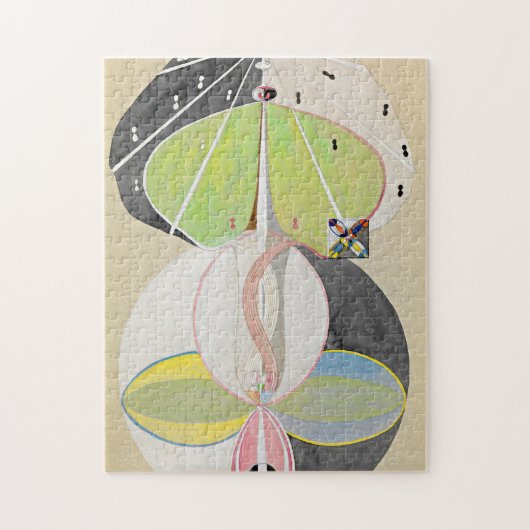 Puzzle Tree of Knowledge, No.2, 1915 par Hilma af Klint (Vertical)