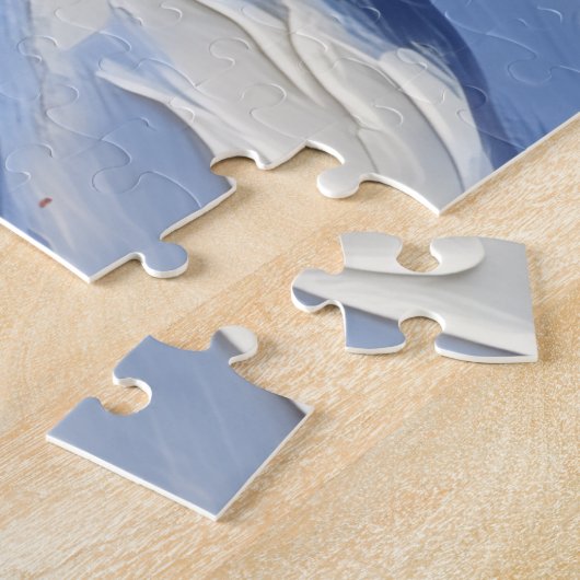 Puzzle Treeing Walker Coonhound Christmas Red Truck (Côté)