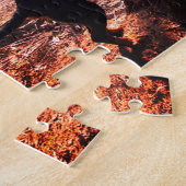 Puzzle Treer Les Coons Noirs Et Tans Sur La Rivière (Côté)