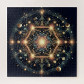 Puzzle Treillis céleste (Horizontal)