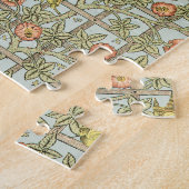 Puzzle Trellis par William Morris, textile de jardin vint (Côté)