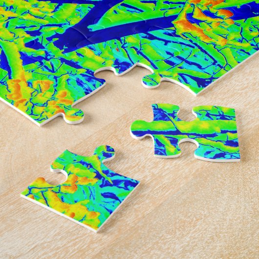 PUZZLE TRÈS COLORÉ ET DIFFICILE (Côté)